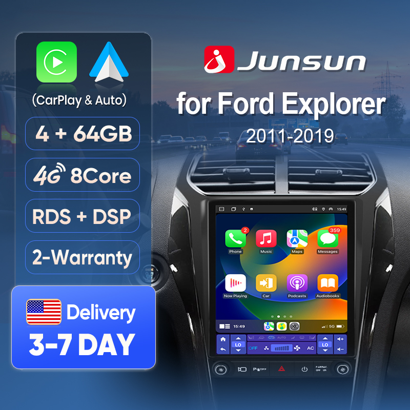 Japanese Lifestyle Called - Junsun Wireless CarPlay Screen for Ford