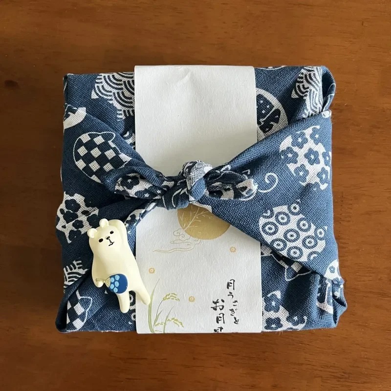 Furoshiki Wrap Cloth - Japanese Furoshiki Wrapping Cloth, Multi-purpose Bento