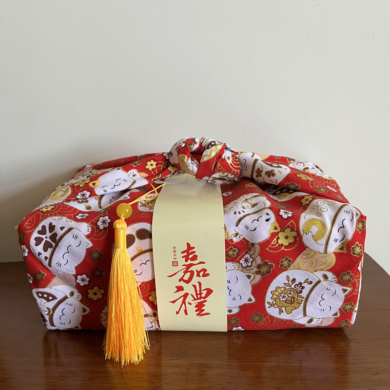 Furoshiki Wrap Cloth - Japanese Style Lunch Box Bento Packaging