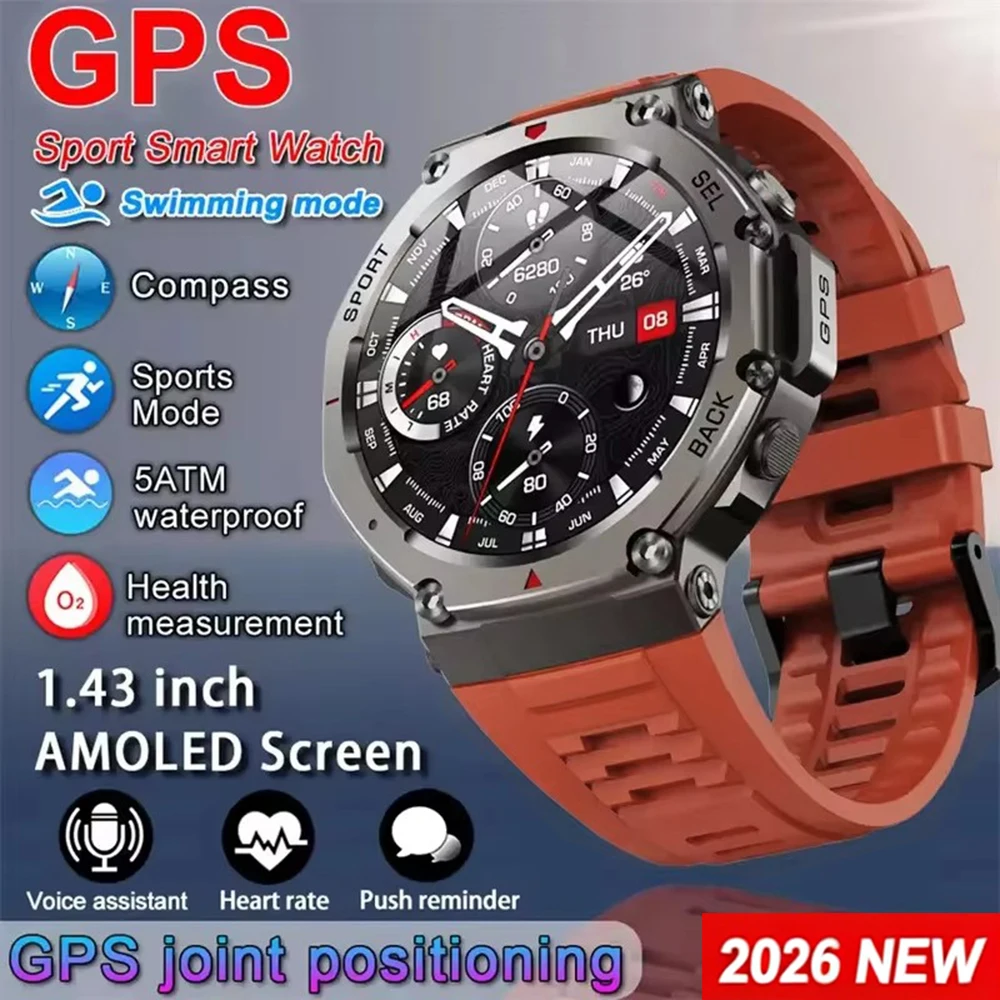 Japanese Lifestyle Called - Men's Smart Watch GPS AMOLED Touch