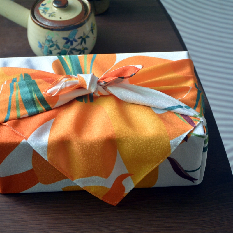 Furoshiki Wrap Cloth - Multifunctional 70X70Cm Furoshiki Wrap Japanese Lunch