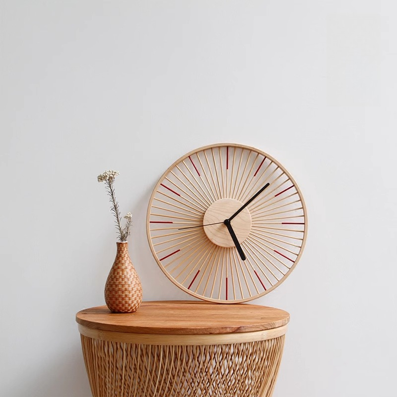 Japanese Lifestyle Home - Japanese Simple Wall Clock High Quality