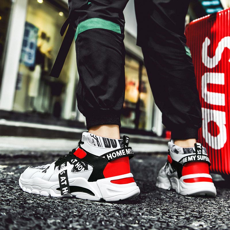 Large Size High Top Chunky Man - Japanese Minimalist Lifestyle Name recension och pris