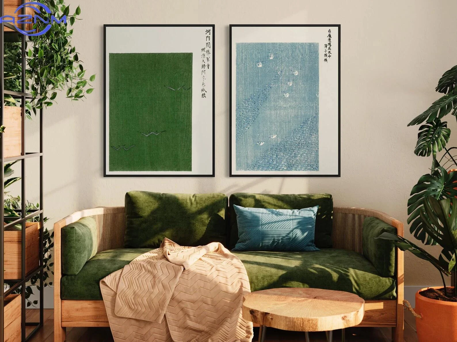 AZNM Vintage Japanese Canvas W - Japanese Lifestyle Home recension och pris