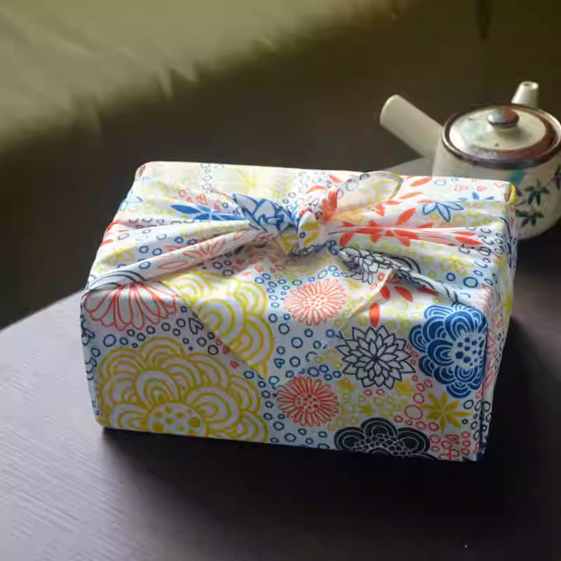 Multifunctional 70X70Cm Furosh - Furoshiki Wrap Cloth recension och pris