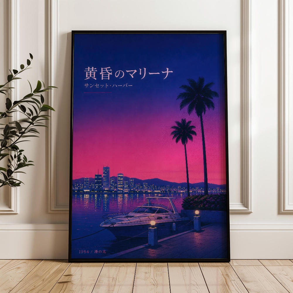 Japanese Style Sunset Night Vi - Japanese Lifestyle Home recension och pris